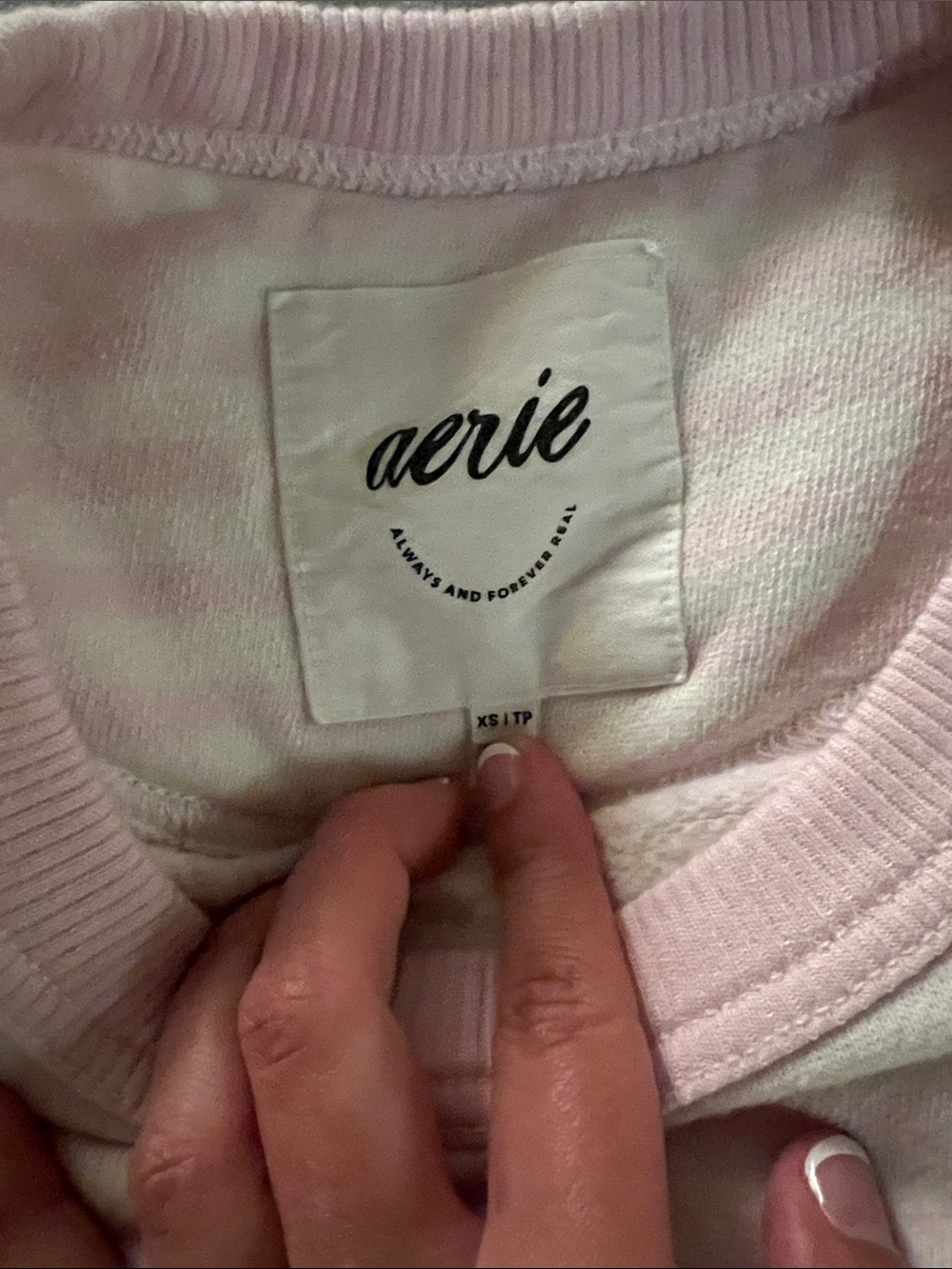 Aerie striped crewneck - Picture 2 of 3